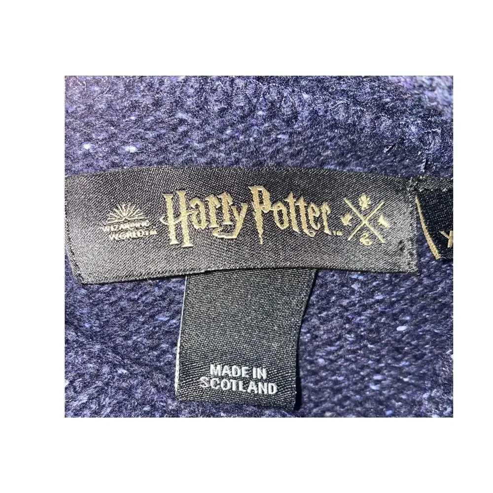 Wizarding World of Harry Potter Universal Studios Wool D Sweater Blue Adult XS